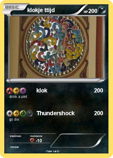 Pokemon klokje ttijd
