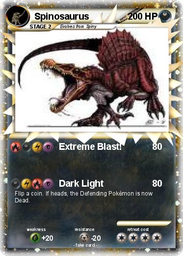 Pokemon Spinosaurus