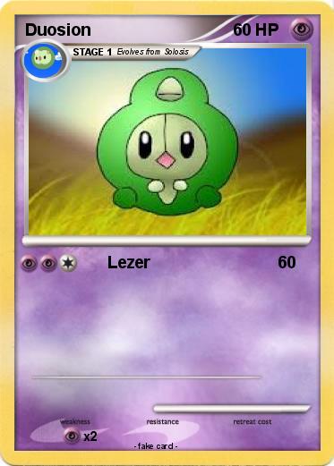 Pokemon Duosion