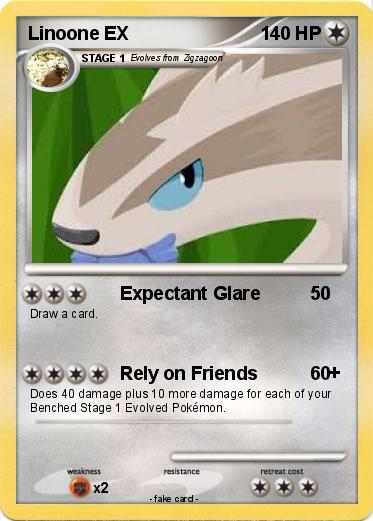 Pokemon Linoone EX