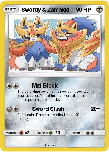 Pokemon Swordy & Zamakid