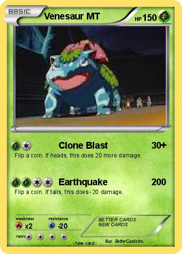 Pokemon Venesaur MT