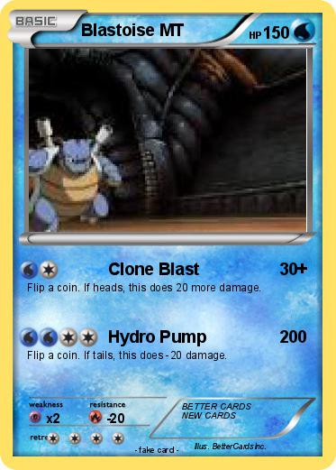 Pokemon Blastoise MT