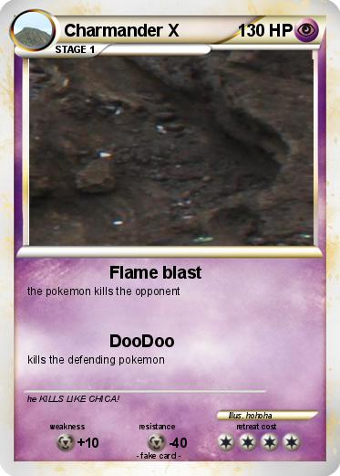 Pokemon Charmander X