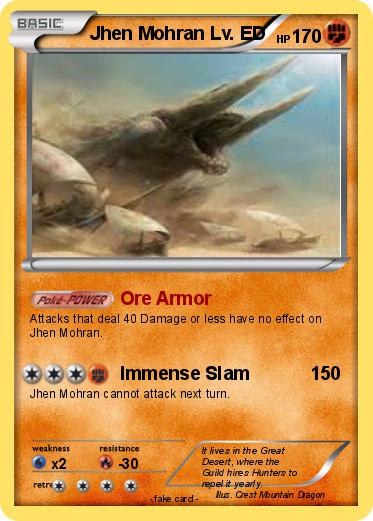 Pokemon Jhen Mohran Lv. ED