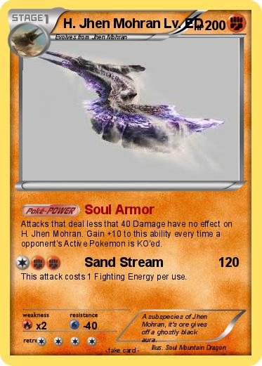 Pokemon H. Jhen Mohran Lv. ED