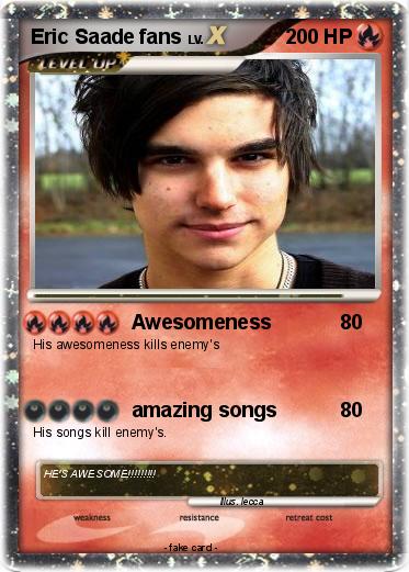 Pokemon Eric Saade fans