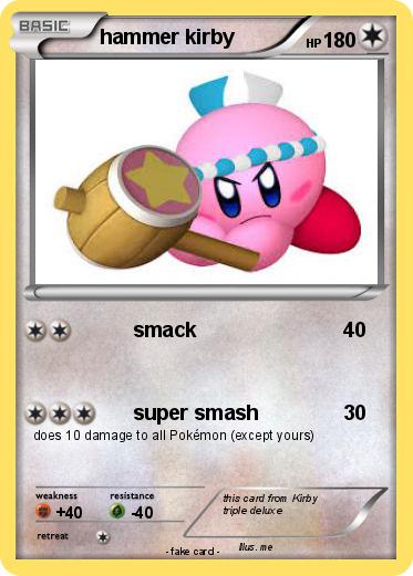 Pokemon hammer kirby