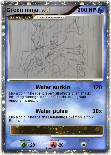 Pokemon Green ninja
