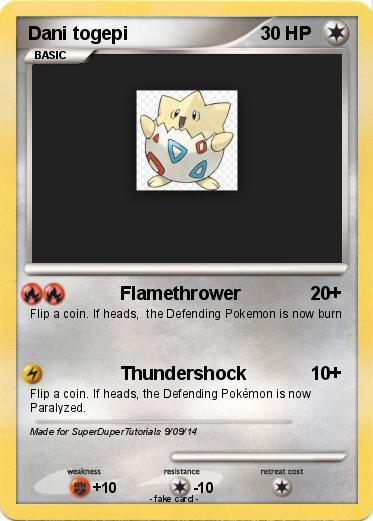 Pokemon Dani togepi