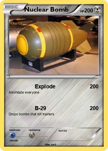 Pokemon Nuclear Bomb