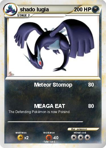Pokemon shado lugia
