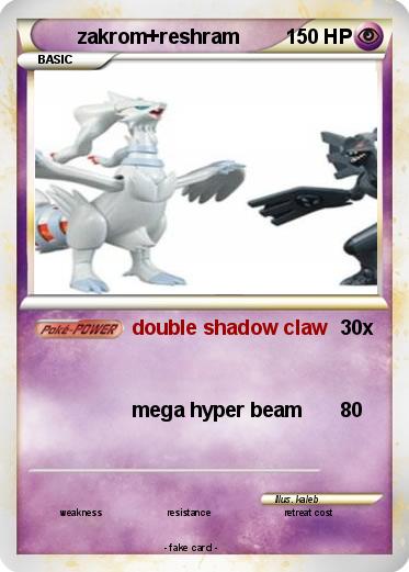 Pokemon zakrom+reshram