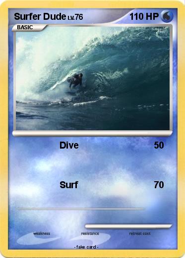 Pokemon Surfer Dude