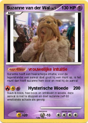 Pokemon Suzanne van der Wal
