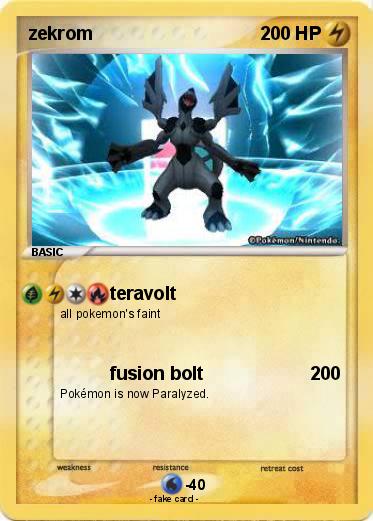 Pokemon zekrom