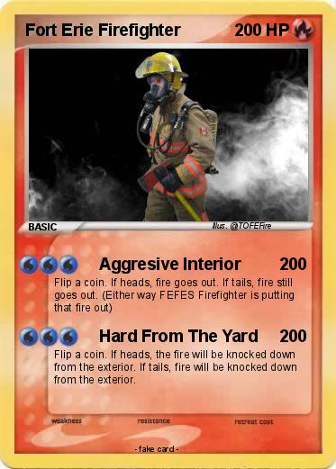 Pokemon Fort Erie Firefighter