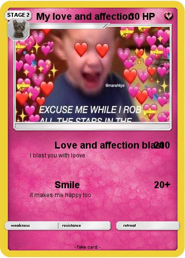 Pokemon My love and affection