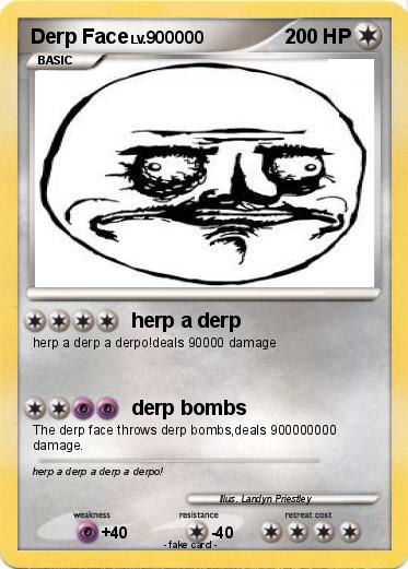 Pokemon Derp Face