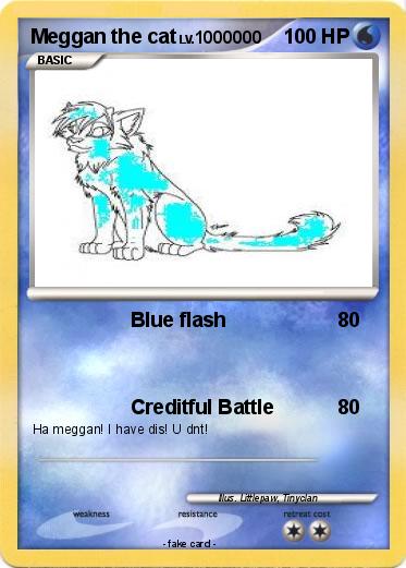 Pokemon Meggan the cat