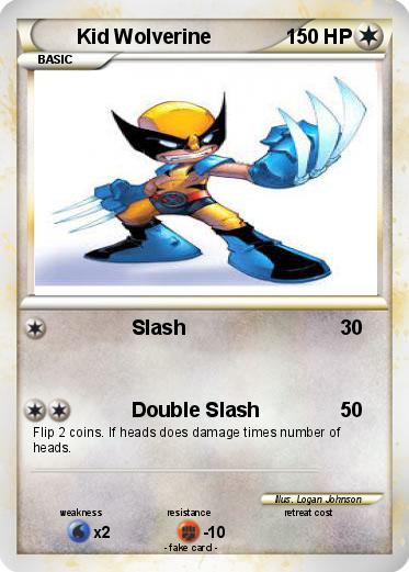 Pokemon Kid Wolverine