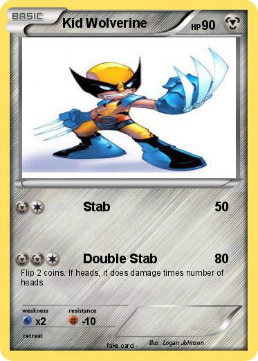 Pokemon Kid Wolverine