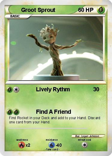 Pokemon Groot Sprout