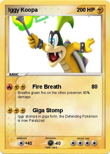 Pokemon Iggy Koopa