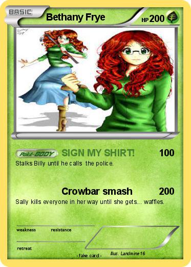 Pokemon Bethany Frye