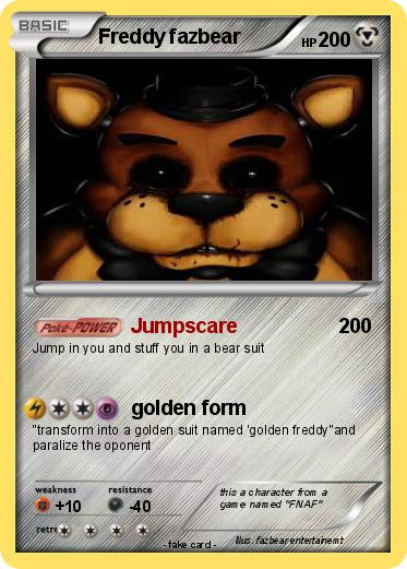 Pokemon Freddy fazbear