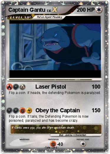 Pokemon Captain Gantu