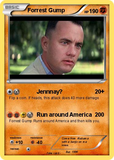 Pokemon Forrest Gump