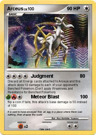 Pokemon Arceus Pokemon Arceus