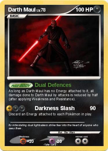 Pokemon Darth Maul