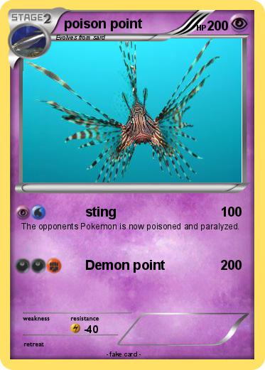Pokemon poison point