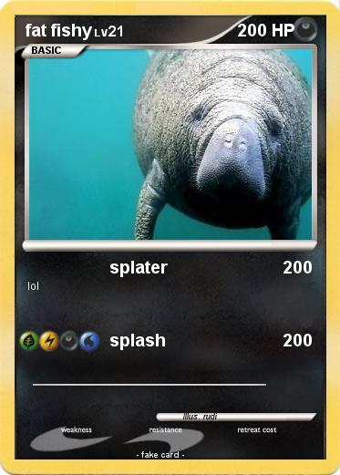 Pokemon fat fishy