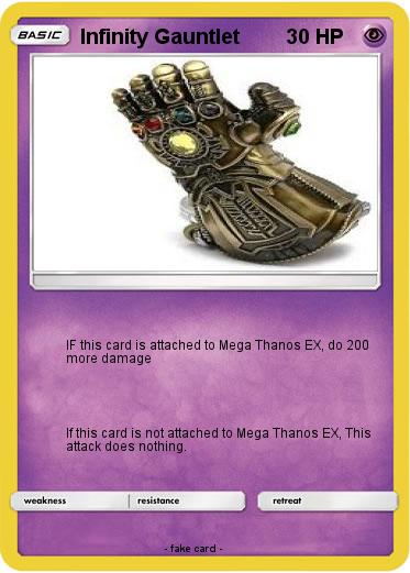 Pokemon Infinity Gauntlet