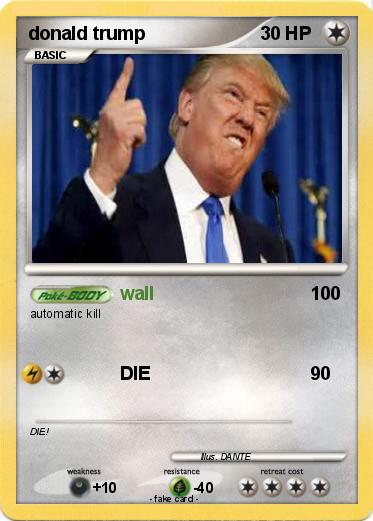 Pokemon donald trump