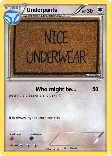 Pokemon Underpants