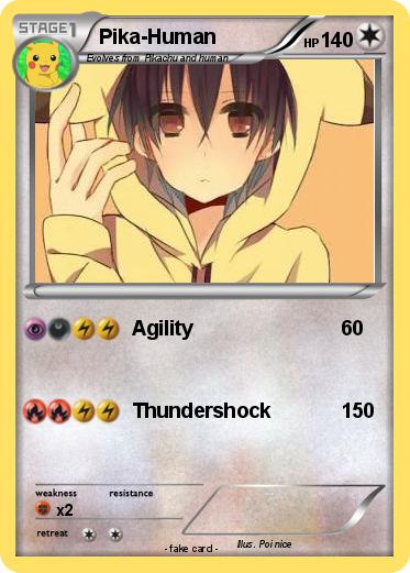 Pokemon Pika-Human