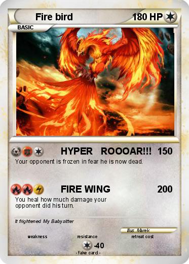 Pokemon Fire bird