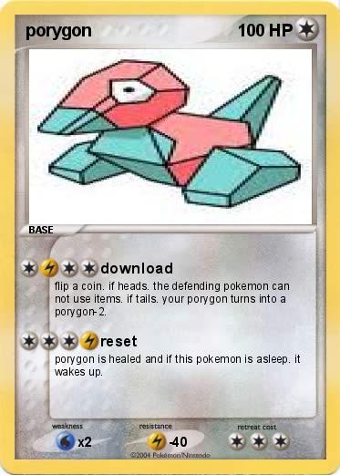 Pokemon porygon