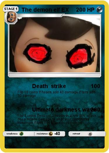 Pokemon The demon elf EX