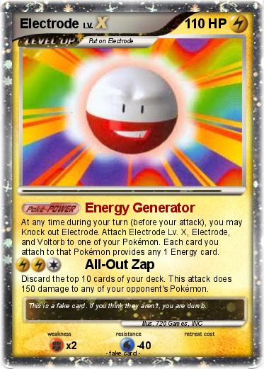 Pokemon Electrode