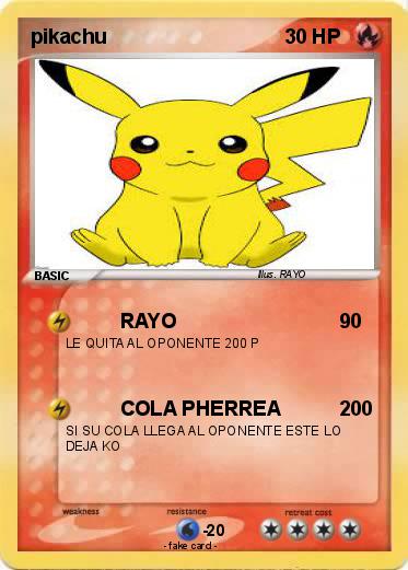 Pokemon pikachu
