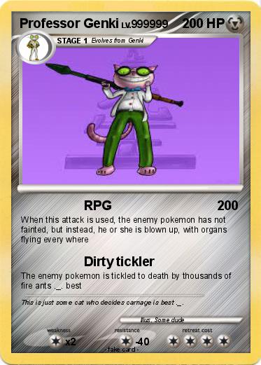Pokemon Professor Genki