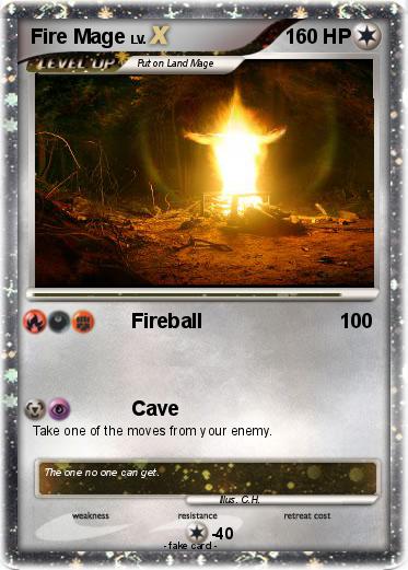 Pokemon Fire Mage