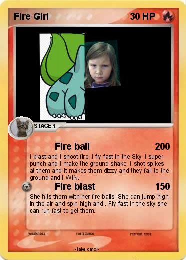 Pokemon Fire Girl