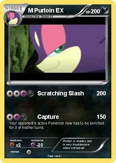 Pokemon M Purloin EX