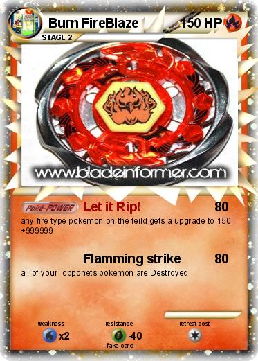Pokemon Burn FireBlaze